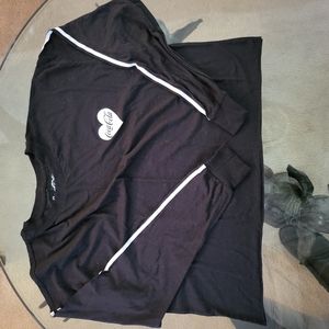Long sleeve cropped Coca Cola shirt